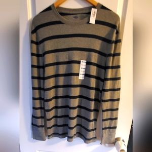 Brand new w/tags old navy strip waffle shirt size med